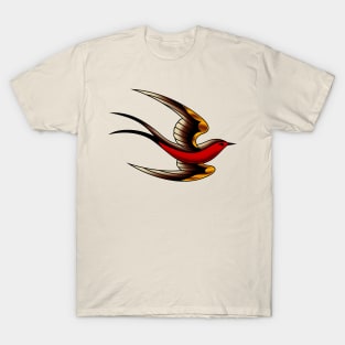 2019 American Traditional Swallow T-Shirt